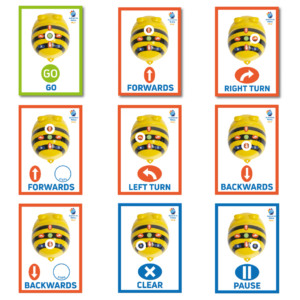 BeeBot – A6 Sequence Cards