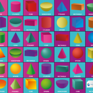 BeeBot 3D Shapes Mat